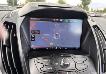 Ford Kuga II SUV 1.5 EcoBoost 150KM 2016 Ford Kuga 1.5B 150KM przeb.142tys ksiazka bezwypadkowy NAVI skora 1.5, zdjęcie 5