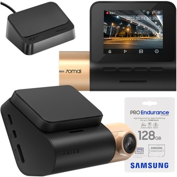 Wideorejestrator 70mai Lite 2 + GPS +karta 128GB