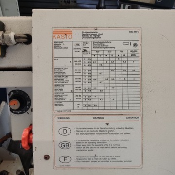 Ленточная пила по металлу KASTO SBL280U