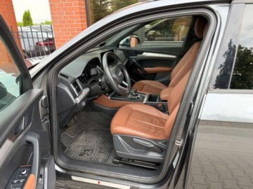 Audi Q5 II Q5-e 2.0 50 TFSI e 299KM 2021 Audi Q5 2.0 hybryda plug-in 299 KM automat zarej w PL zadbany zamiana, zdjęcie 12