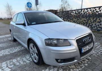 Audi A3 8P Hatchback 3d 2.0 TDI PD 140KM 2005 Audi A3 3-drzwiowe Audi A3 3-drzwiowe 2.0 TDI Attraction 2.0 Diesel 140KM, zdjęcie 5