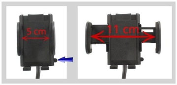 UCHWYT SAMOCHODOWY Telefonu do SZYBY DŁUGI 53cm Samochodu Trzymak telefon