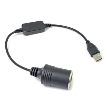 АДАПТЕР АВТОПРЕОБРАЗОВАТЕЛЬ USB ПРИЖИГАЛКА