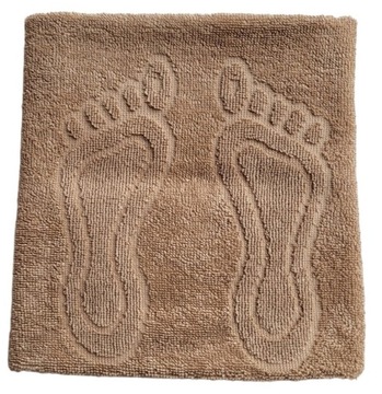 STOPKA ŁAZIENKOWA ROSA RĘCZNIK POD NOGI YORK 50x70 BEIGE 400g/m2