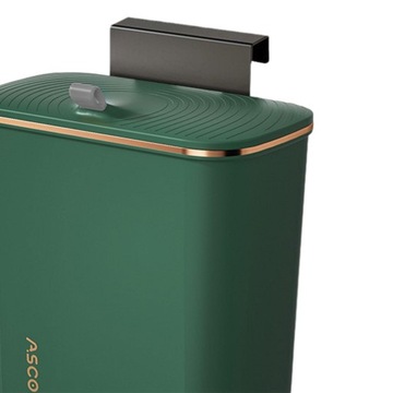 Контейнер для мусора с крышкой Food Green Длинный контейнер для мусора, 31,6 см