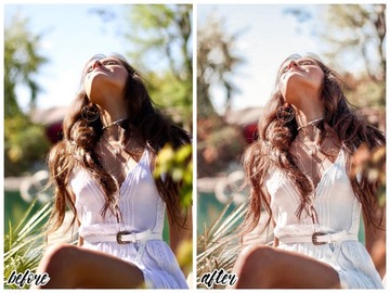 Предустановленные пресеты Adobe Lightroom — 10 фильтров BEACHY