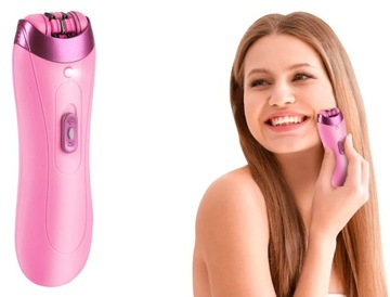 Precyzyjny Depilator diamentowy RelaxVital Epil Twist LED + Zestaw MANICURE