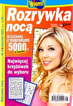 Rozrywka nocą Wiem! Nr 8/2022.