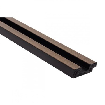 Zakończenie lewe lameli 270 cm ciemny dąb Mardom Decor L0104L