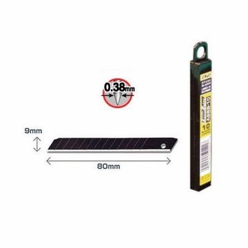 Ostrza OLFA ASBB-10, 9 mm czarne