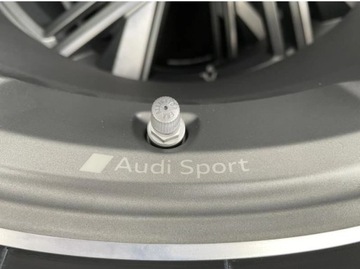 АЛЮМИНИЕВАЯ НАКЛЕЙКА AUDI SPORT ТОЛЬКО ОРИГИНАЛЬНАЯ HI-TEMP 8 ЛЕТ