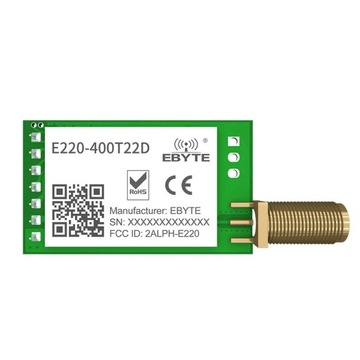 Moduł radiowy E220-400T22D LoRa 433MHz 5km