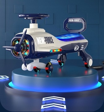 GRAVITY RIDE ON ДЛЯ РЕБЕНКА Автотолкач со СВЕТЯЩИМИСЯ СВЕТОДИОДНЫМИ РЕЗИНОВЫМИ КОЛЕСАМИ