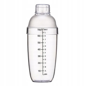 Premium Shaker, 700cc Shaker do koktajli Akryl