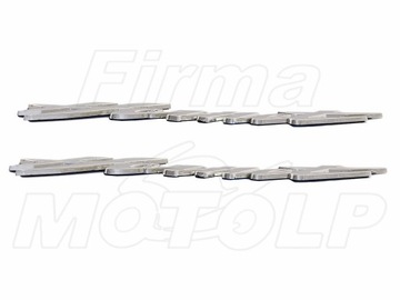 EMBLEMAT ZNACZEK NAKLEJKA 3D CHROM TWORZYWO ABS HONDA CB 250 600 900 HORNET