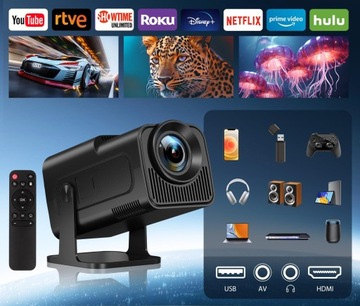 МИНИ-ПОРТАТИВНЫЙ ПРОЕКТОР HY320 ANDROID HD SMART TV ПОСЛЕДНЯЯ ВЕРСИЯ