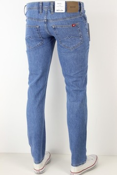 MUSTANG OREGON TAPERED SLIM SPODNIE JEANS _ W38 L34