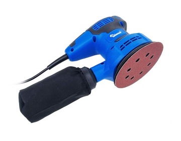 ЭКСЦЕНТРИЧЕСКАЯ ШЛИФОВАЛЬНАЯ МАШИНА 125 мм, ЭЛЕКТРИЧЕСКАЯ, 1300 ВТ С РЕГУЛИРОВКОЙ +PAP