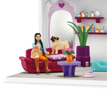 SCHLEICH 42614 SOFIAS САЛОН КРАСОТЫ ДЛЯ ЖИВОТНЫХ + АКСЕССУАРЫ