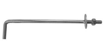 Złącze śrubowe typ L M12x300mm ocynk 1szt