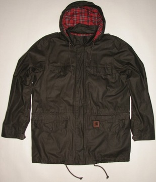 CARHARTT kurtka długa woskowana Columbia Coat Waxed jak Nowa roz L