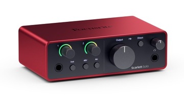 Focusrite Scarlett Solo 4Gen - interfejs audio