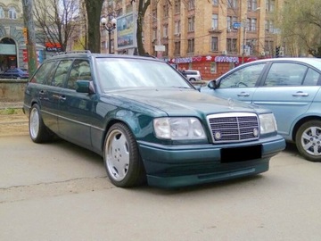 Широкий разделитель переднего бампера для Mercedes W124/C124/T12