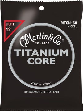 STRUNY DO GITARY AKUSTYCZNEJ MARTIN TITANIUM CORE