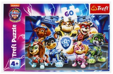 PUZZLE TREFL PSI PATROL PRZYGODY BOHATERÓW MIASTA *60 ZABAWKA DLA DZIECI