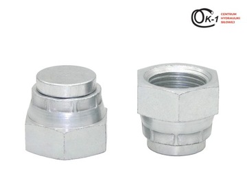 ПРОБКА, ГИДРАВЛИЧЕСКАЯ ПРОБКА, ВНУТРЕННЯЯ РЕЗЬБА. БСП 3/8