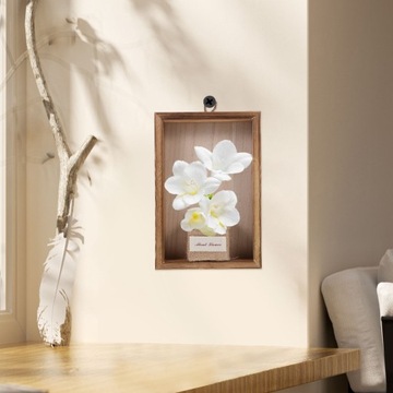 WISZĄCA RAMKA NA ZDJĘCIA DONICZKA DONICZKI OWOCE SUSZONE KWIATY 2 SZT.