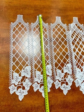 Ревность Gipiura Белая занавес для кухни для размера 40 высот