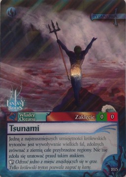 Fantasy Riders Tsunami # 285 Tytanowa
