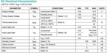 Водонепроницаемый датчик температуры Arduino DS18B20 1 м