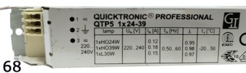 STATECZNIK OSRAM QUICKTRONIC PROFESSIONAL GII QTP5 1x24-39