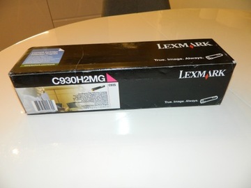 ORYGINAŁ TONER LEXMARK C930H2MG C935 DN MAGENTA