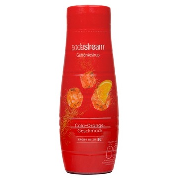 SYROP KONCENTRAT SODASTREAM COLA + POMARAŃCZA 440 ml DO SATURATORA