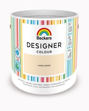 Farba lateksowa Designer Colour Sunflower 2,5L Beckers