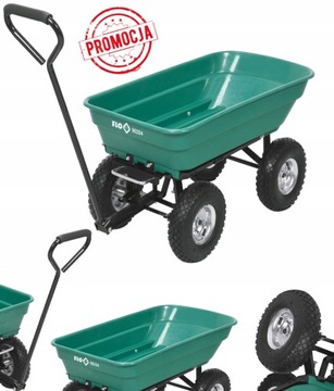 TACZKA WÓZEK OGRODOWY WYWROTKA TRANSPORTOWY 150KG *WYSOKA JAKOŚĆ*
