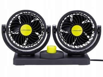 GRATISY# Wentylator wiatrak obrotowy samochodowy 2x20cm 12V
