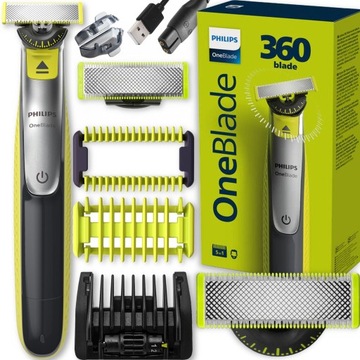 GOLARKA PHILIPS ONEBLADE 360 MASZYNKA DO BRODY TRYMER DO GOLENIA CIAŁA