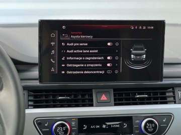 Audi A4 B9 Avant Facelifting 2.0 40 TFSI 204KM 2024 Audi A4 Avant Kamera cofania, Ambiente , Matrix , Virtualny Kokpit 2.0, zdjęcie 24