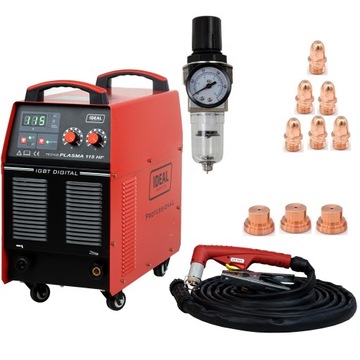 IDEAL Przecinarka Plazmowa TECNO PLASMA 115 HF IGBT DIGITAL PLAZMA 50 mm