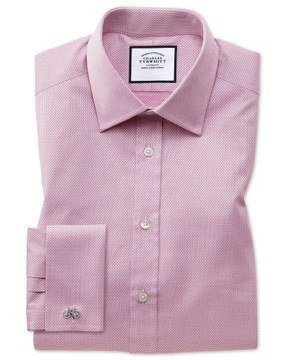 Różowa Koszula Charles Tyrwhitt Slim Fit 37/84 EGY