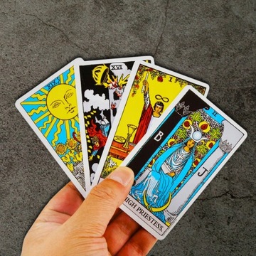 KARTY DO TAROTA ZESTAW KLASYCZNYCH KART THE RIDER TAROT THE MAGICAN 78SZT