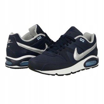 BUTY MESKIE NIKE AIR MAX COMMAND LEATHE SKÓRA 749760 GRANATOWE r. 41