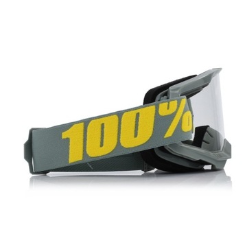 Gogle 100% STRATA 2 IZIPIZI Szyba Przezroczysta