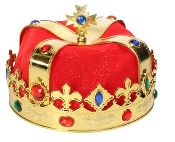 korona królewska śred.20cm, wys.10cm