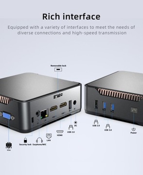 Горячие продажи GK3V Pro МИНИ-ПК Intel Celeron N5105 Windows 11