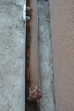 Fiat 125p Бампер задний, хром